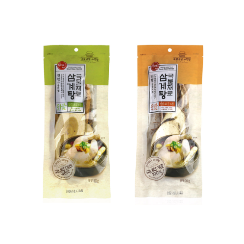 Samgyetang Korean Ginseng Grass Roots Soup Base 70g